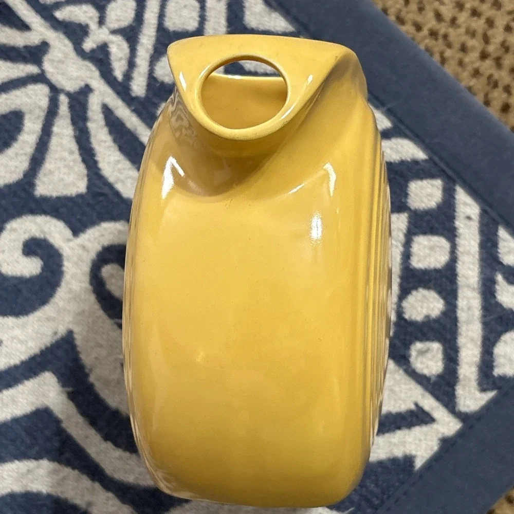 Fiesta Fiestaware Homer Laughlin Sunflower Yellow 6